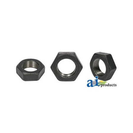 A & I Products Nut; 1-1/8"-12 Hex Jam, Plain 2" x2" x0.5" A-7A4999